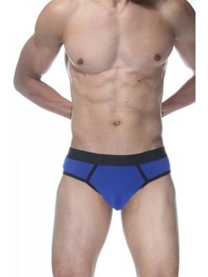 MiraLive Mavi Jockstrap Fantezi Iç Giyim