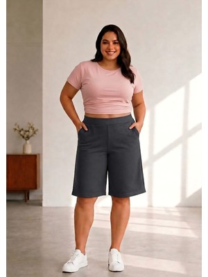 Sngl Kadın Büyük Beden Kapri S M L Xl 2xl 3xl 4xl 5xl 6xl 7xl 8xl 9xl