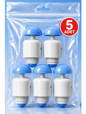 Hilal Kimya Depolu Sıvı Sabunluk Musluğu - Butonlu Musluk-5 Li Paket