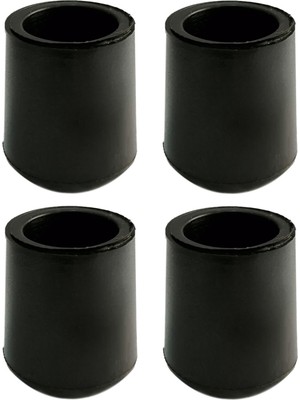 Adem Koç Plastik 21 mm Sessiz Yumuşak PVC Sandalye Profil Ayak Pabucu (4 Adet)