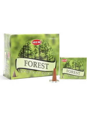 Hace Bazaar Forest Aromalı Konik Tütsü