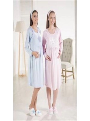 Nemere Estiva Soft Penye Lohusa Gecelik 17381