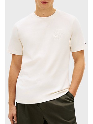 Tommy Hilfiger % 100 Pamuk Regular Fit Bisiklet Yaka T Shirt Erkek T Shirt MW0MW42391 Z00