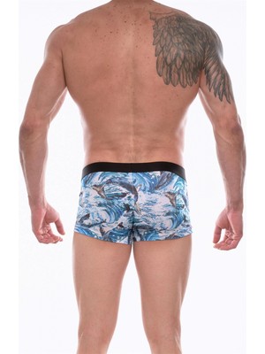 MiraLive Erkek  Desenli Boxer