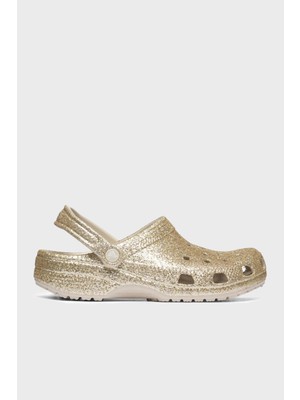 Crocs Classic Chunky Glitter Clog K Simli Çıkarılabilir Kayışlı Terlik Kız Çocuk Terlik 211939