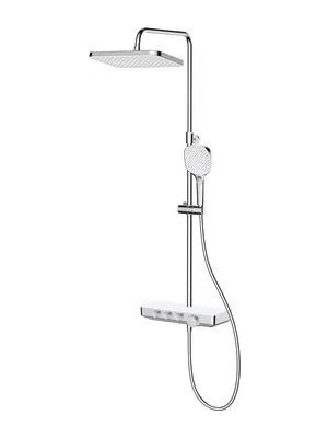 Hafele Aquaflex Termostatik Duş Sistemi Parlak Krom