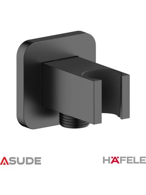 Hafele Neo S Askılı El Duşu Çıkış Ucu,mat Siyah