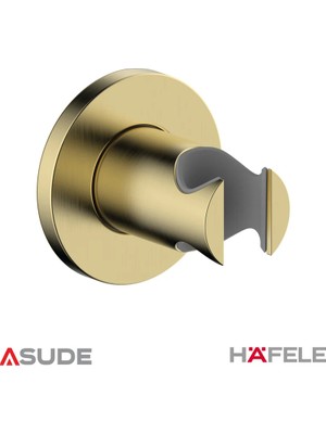 Hafele Neo R El Duşu Askısı, Mat Altın
