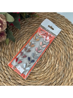 Minelli Arsel Moda Eşarp Aksesuar Şal Klipsi 12'li Paket BKD0128