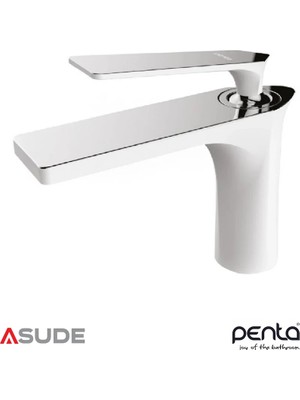 Penta Banyo Penta 4651W Viola White Chrome Lavabo Bataryası