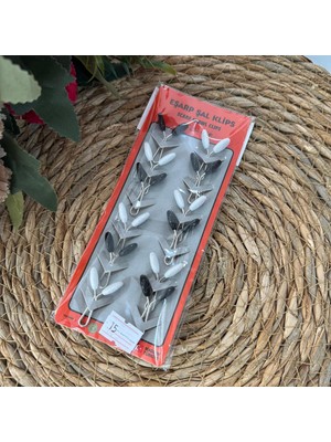 Minelli Arsel Moda Eşarp Aksesuar Şal Klipsi 12'li Paket BKD0115