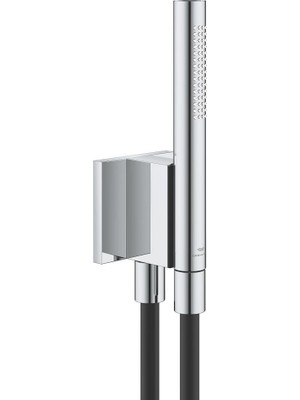 Grohe Rainshower Aqua Manyetik Duvar Askılı El Duşu Seti 2 Akışlı Krom+Siyah – 105006KI00