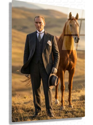 Sevgili Cam Sakarya – Mustafa Kemal Atatürk – Cam Tablo