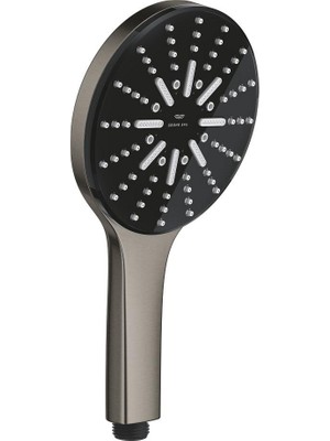 Grohe Rainshower Aqua El Duşu 3 Akışlı Br. Hard Graphite – 101676AL00