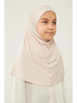 Lavender Pratik Çocuk Eşarp Açık Taş CPX0307