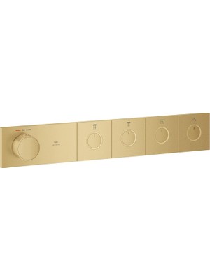 Grohe Grohtherm Aqua Tiles 4 Valfli Akış Kontrollü, Ankastre Termostatik Duş Bataryası Br. Cool Sunrise – 106867GN00