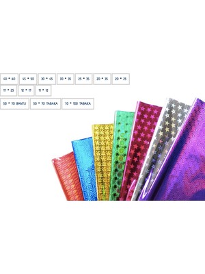 Barışkan Metalize Bantli Hediye Poseti 7x9 cm Her Paket 100 Adet (5 Poset 500 Adet) Hediyelik Poset Paket