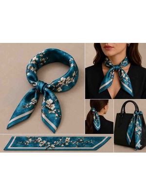 D2listone Desenli Fular Bandana 50X50