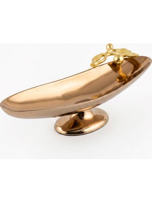 sembol Leaf Rose Gold Ayaklı Gondol
