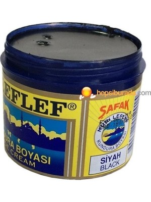 Nuri Leflef Cilasız Klasik Ayakkabı Boyası 200 ml - Siyah