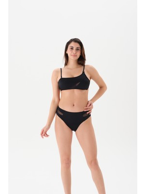 Eros 4369BK Tek Omuz Bikini Tk.
