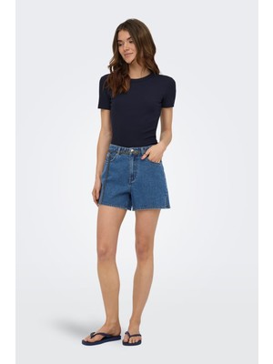 Only Onlvega Regular Fit Normal Bel Kot Short Bayan Short 15375433