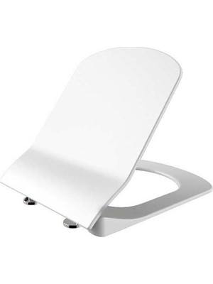 Creavit Elegant Duroplast Beyaz Yavaş Kapanan Klozet Kapağı Şık Tasarım ve Dayanıklı Malzeme KC1103.01.0000E