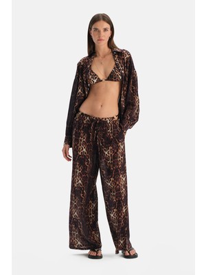Dagi Multicolor Leoparlı Pantolon