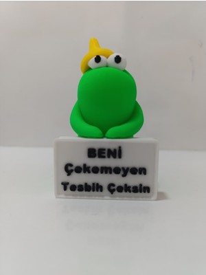 3Dikili Design Komik Mesajlı Mini Deli Figür Masa Süsü – Sevgiliye ve Arkadaşa Eğlenceli Hediye