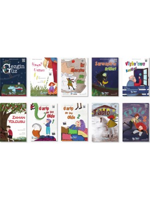 4. Sınıf Hikaye Kitabı Seti Gizemli Yolculuklar Serisi 10 Kitap Üçgen Çocuk