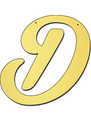 Mikasso Söz,nişan,kına 30 cm Pleksi Ayna Baş Harf Gold Açıklamayı Okumadan Almayınız Akrilik Altın