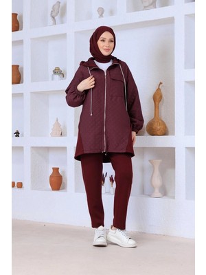 Esma Gündoğdu Kapitone Takım Mürdüm