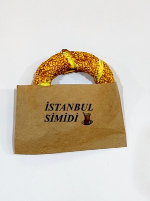 Mikasso Istanbul Simidi Magnet Cam Çok Renkli