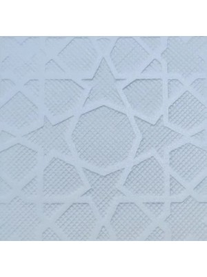Mikasso Selçuklu Desen Tavan Kaplama 9mm 2m2 (8 Adet) Beyaz Strafor