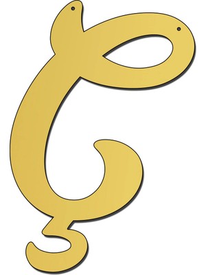 Mikasso Söz,nişan,kına 30 cm Pleksi Ayna Baş Harf Gold Açıklamayı Okumadan Almayınız Akrilik Altın