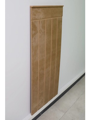 Mikasso Boyanabilir Ahşap Duvar Paneli (54 x 105 Cm) Ahşap Kahverengi
