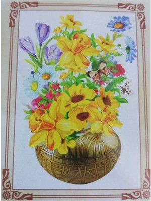 Mikasso Duvar Dekoru 3D FA-008 30CM x 40CM FA-008 ( 2 Adet ) Plastik Çok Renkli