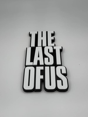 Mikasso The Last Of Us Duvar Tabelası- Oyun Tablosu Plastik Siyah