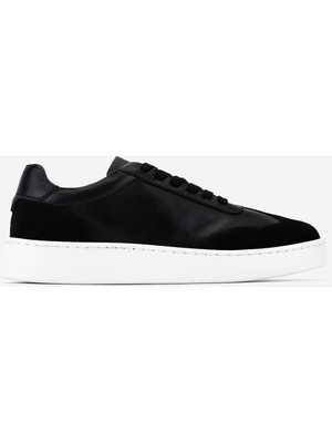 Valmenti Erkek Hakiki Deri Siyah Sneakers & Spor Ayakkabı 04 4407 Erk Ayk Y26 Sıyah Kmbn
