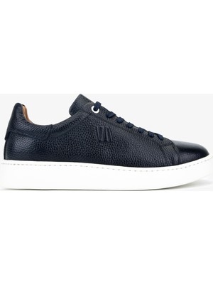 Valmenti Erkek Hakiki Deri Lacivert Sneakers & Spor Ayakkabı 04 4401 Erk Ayk Y26 Lacıvert