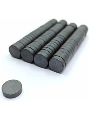 Mikasso 1000 Adet Yuvarlak 17 mm Mıknatıs Kömür Magnet Mıknatıs Turuncu Terracotta