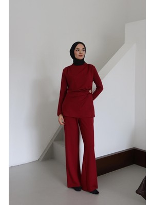 Esma Gündoğdu Mira Tokalı Takım Bordo