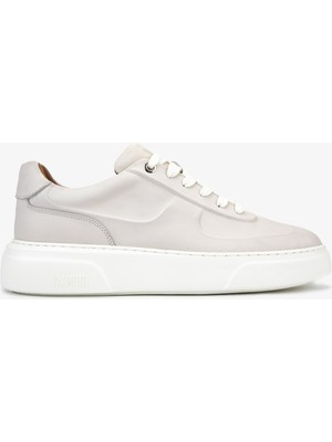 Valmenti Erkek Hakiki Deri Kırık Beyaz Sneakers & Spor Ayakkabı 04 4601 Erk Ayk Y26 Off Whıte