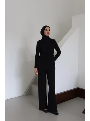 Esma Gündoğdu Mira Tokalı Takım Siyah