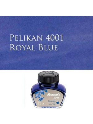 Pelikan 4001 Royal Mavi Dolmakalem Mürekkebi 30 Ml Sarf Malzemeler