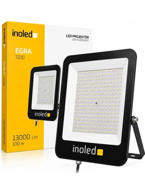 İnoled EGRA LED Projektör 100W – Yüksek Performanslı Dış Mekan Aydınlatma