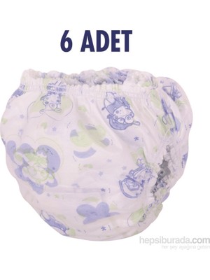 Sevi Bebe Kullan At Alıştırma Külodu 15-20 Kg Renkli 6 Adet Emici Özellikli Desenli
