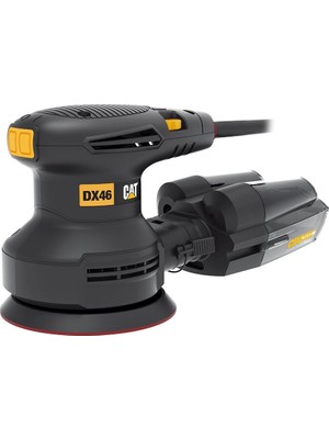 CAT DX46 125MM Profesyonel Zımpara 400WATT Güç ve 350 Kum ile Ahşap ve Metal Uyumlu