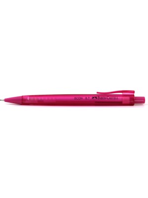 Faber-Castell Faber Econ 0.7 Pembe Versatil Kalem Dayanıklı Yapı ile Ergonomik Tasarım
