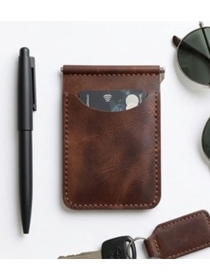 Parla Leather Cavana Hakiki Gerçek Deri Erkek Taba Cüzdan